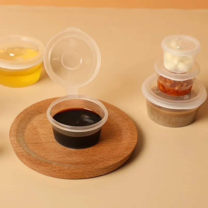 Plastic Portion Cups With Lids